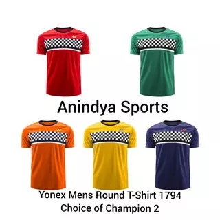 KAOS BADMINTON ORIGINAL YONEX MENS ROUND T-SHIRT 1794 COC 2