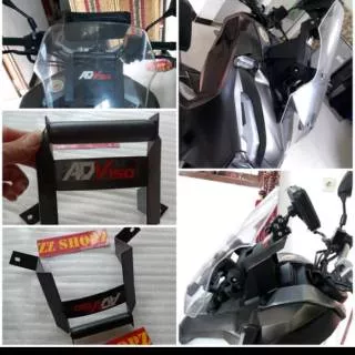 BREKET GPS ADV 150 DUDUKAN BREKET HP ADV 150 holder gps adv 150