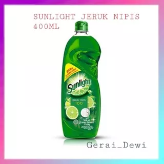 Sunlight jeruk nipis  botol 400ml / pencuci piring