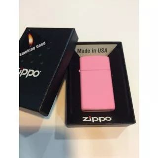 Zippo Slim Pink Matte 1638