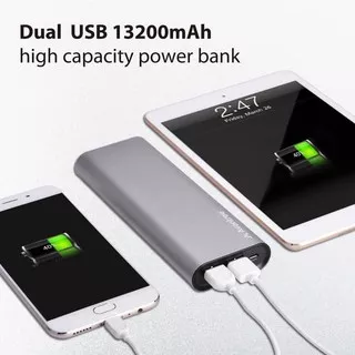 Avantree Powerbank 13200mAh Fast Charging 2 USB TR705 Original 100%
