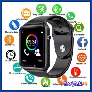 jam tangan hp  ? smartwatch V8 A1 dz09 u10 jam tangan sport smart watch memori smartwatch bluetooth