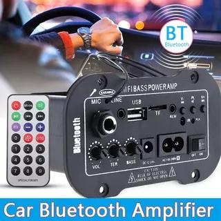 Bluetooth Audio Power Amplifier Board Hi-Fi Bass Stereo USB FM Radio