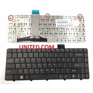 KEYBOARD DELL INSPIRON 11Z 1110 11Z 1101 11Z-1110 P03T PP03 CN-0GCT7Y-GP532 OGCT7Y MP-09F2-698 BARU