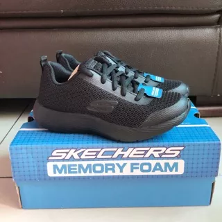 Skechers kids memory foam full black