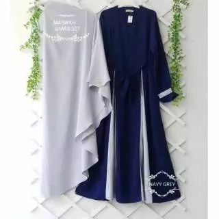 Marwah set syar`i//Fashion gamis wanita muslim terbaru