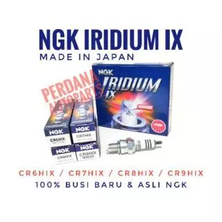 Busi Iridium NGK CR6HIX / CR7HIX / CR8HIX /CR9HIX Upgrade Dari CR6HSA/CR7HSA