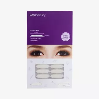 Kay Beauty 80 Pairs Eclipse Eyelid Tape XL