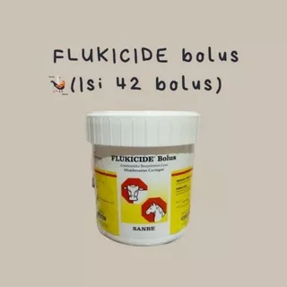 Flukicide bolus (isi 42 bolus)(Obat cacing sapi, domba, kambing, kuda)