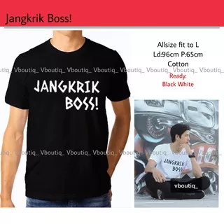 Tumblr tee / Kaos Jangkrik Boss Size L