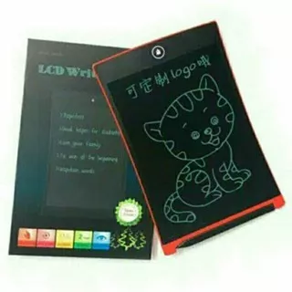 LCD writing tablet 8,5inch papan tulis digital papan tulis hapus instant