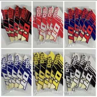 (COD) Striping Stiker Lis Motor Yamaha DT 100 DT100