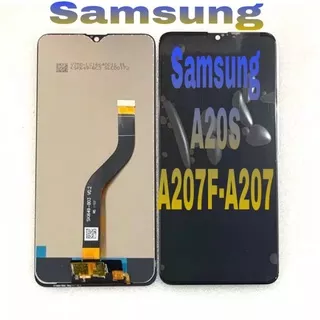 Lcd Samsung A20s A 20s - A207 A 207 - A207f A 207f ORI Black + Touchscreen Fullset Komplit