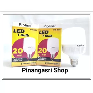 Lampu LED Tabung Murah Kapsul PIOLINE / OMI 20 w 20 watt Putih LED T Bulb 20w 20watt