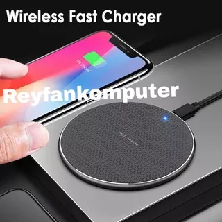 CHARGER WIRELLES / CHARGER HP TANPA KABEL / FANTASY WIRELLES CHARGER /CHARGER HANDPHONE / Qi Wireless Charging | FAST Charging Device | Android / iPhone Support