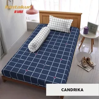 Sprei Deluxe Kintakun Candrika / Sprei Ukuran 100x200 & 120x200 / Sprei Single Motif Dewasa Murah