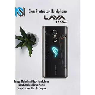 Isi 2pcs Garskin Hp Lava A3 Mini Motif rog - Free Custom Motif