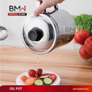 Oil Pot Stainless Steel 1200 ml BMW