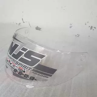 KACA  FLAT VISOR HELM NJS SHADOW CLEAR ORIGINAL