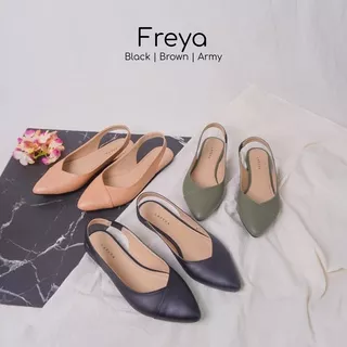 Lapepa Tipe FREYA Sepatu Tali Wanita Flat Shoes Cewek Kekinian