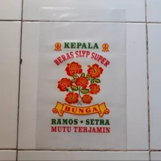 Plastik Beras Cap Bunga (Ramos Setra) 5kg