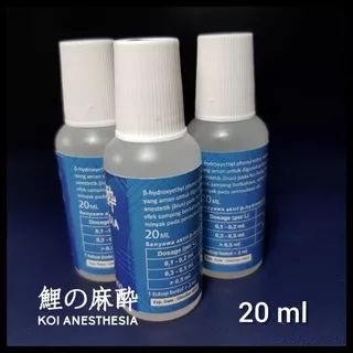 Bius Ikan Koi Anesthesia Original Konishi Keko 20 Ml