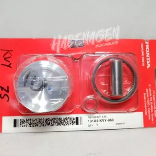 seher seker piston kit ring set honda beat scoopy spacy karbu vario 110 fi os over size 75 ORI AHM