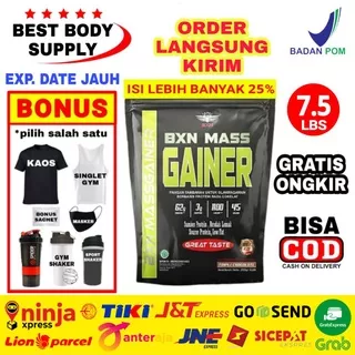 BXN Gainer 7,5 Lbs BXN Mass Gainer 7.5 Lbs BXN Xtreme Gainer 7.5Lbs Weight Gainer Susu Suplemen Fitnes Penambah Berat Badan