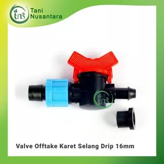 BARU Valve Offtake Karet Selang Drip Selang Irigasi 16Mm Hidroponik