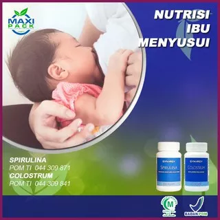 ?SUPER SALE? Maxi Pack Herbal Colostrum + Spirulina - Vitamin Untuk Ibu Menyusui Yang Bagus =