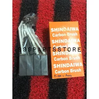 Karbon brush kul arang dinamo las shindaiwa D-250 arang Uk : 4 pcs 47x32mm , 1 pcs 47x25mm