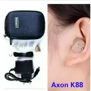 Alat Bantu Dengar Bisa Cas Super Mini Kecil Suara Jernih Hearing Aid Axon K88