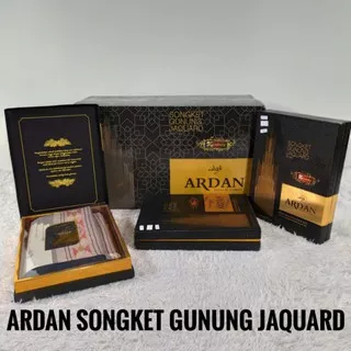 Sarung Ardan Gold Songket Gunung Jacquard (SGJ) Jaguard Warna Ecer Grosir Terlaris Termurah