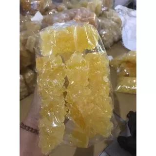 Gula Batu Kristal Kuning dan Putih 1 kg | Tersedia Bongkahan Besar Hingga Kecil Kercikan dan Remukan