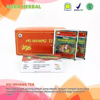 Hu Whang Tea Original Asli PT. Natural Nusantara (NASA) - Perawatan Kulit Siang Hari