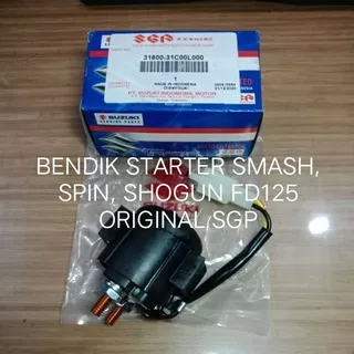 BENDIK STARTER SMASH SPIN SHOGUN FD125 ORIGINAL SUZUKI ASLI SGP