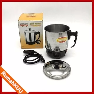 TEKO LISTRIK PEMANAS AIR MULTIFUNGSI 15CM Electronic Heating Cup Mug Elektrik (besar)