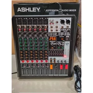 Mixer ASHLEY MDX 6 Terbaru Efek Digital Reverb 256dsp Original Produk