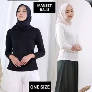 MANSET BAJU SPANDEK//DALAMAN BAJU BURKAT/ONESIZE.