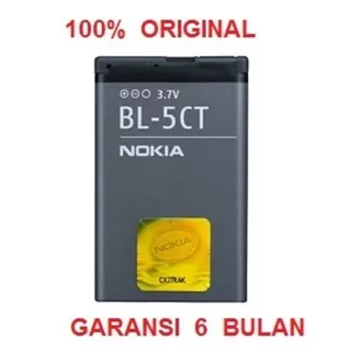 100 ORIGINAL NOKIA Battery baterai batere BL 5CT C5 00 C6 01 5220xm