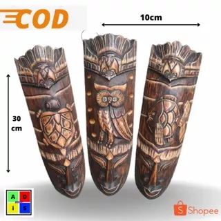 Topeng Antik Topeng Kayu Topeng Bali Hiasan Dinding Wall decoration dekorasi pajangan