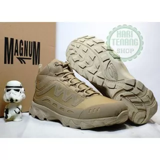 SEPATU BOOTS MAGNUM COKLAT PENDEK 6INC IMPORT