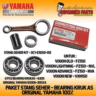 PAKET Stang Seher + Beraing Kruk AS Vixion - OLD - NVL - NVA - VXN150 - ORIGINAL YAMAHA