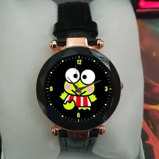 Jam Tangan Keroppi | Jam Tangan Wanita Keroppi Termurah | Jam Tangan Cewek Keroppi Custom