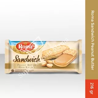 Roma Sandwich Peanut Butter 216 gr