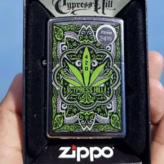 Zippo Original 49010 Cypress Hill Marijuana Street Chrome