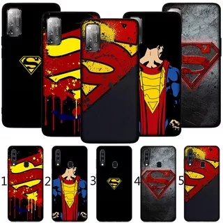 LU103 Superman Logo Casing Soft Case Samsung Galaxy A9 A8 A7 A6 Plus A8+ A6+ 2018 A5 2016 2017 M30s M21 M31 phone cover