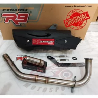 KNALPOT R9 MISANO VARIO 125/150 NEW /BEAT FI/MIO M3 MISANO SERIES SS ORIGINAL R9