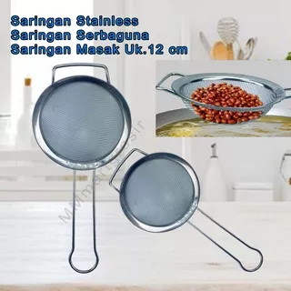 Saringan Stainless / Saringan Serbaguna / Saringan Masak / Uk.12 cm