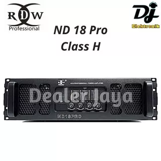 Power Amplifier RDW ND 18 Pro / ND18 Pro / ND18PRO Class H - 4 channel Oke